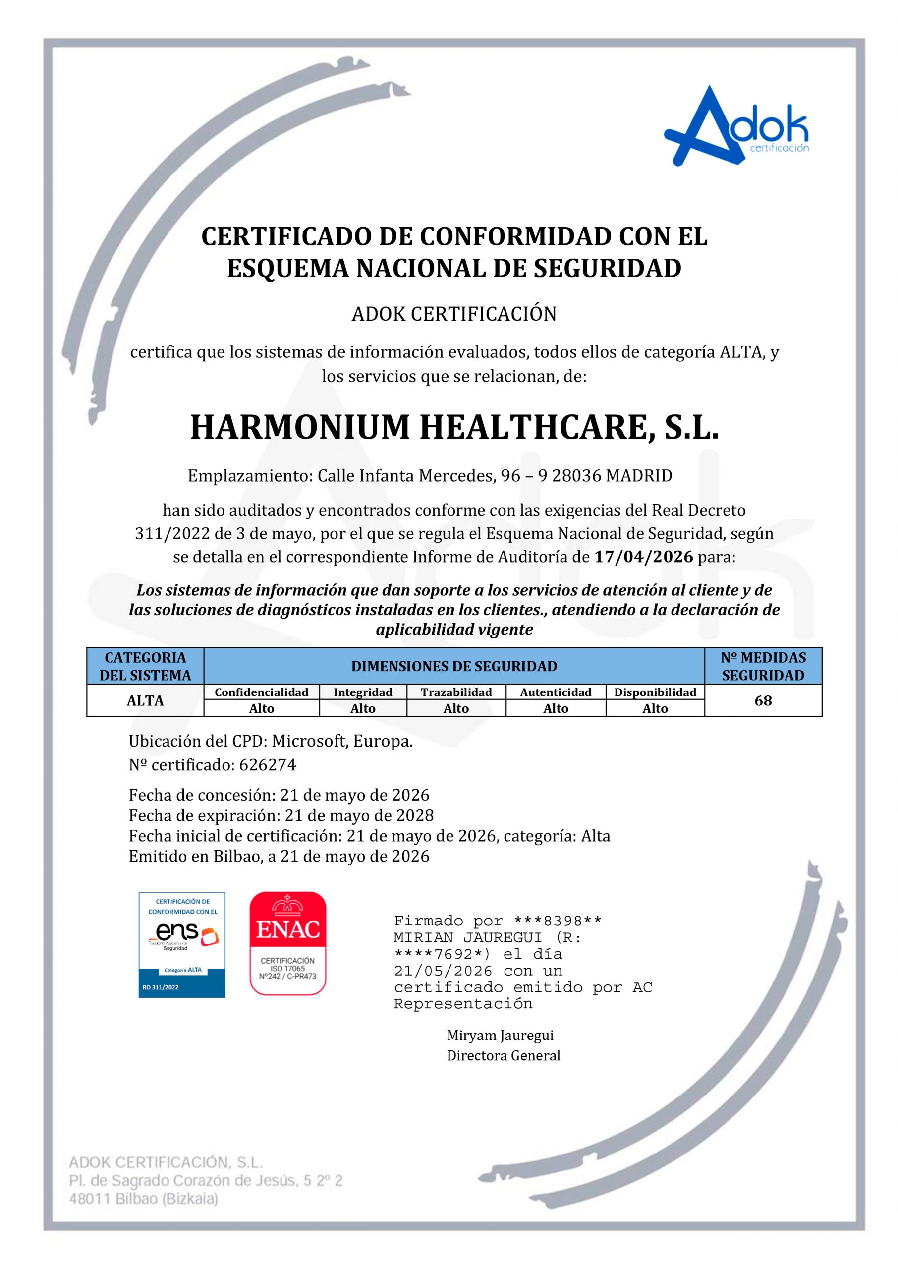 ESQUEMA NACIONAL DE SEGURIDAD